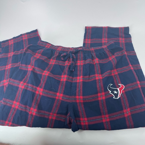 Houston Texans / NFL Red and Blue Pajama Pants. - Picture 2 of 6